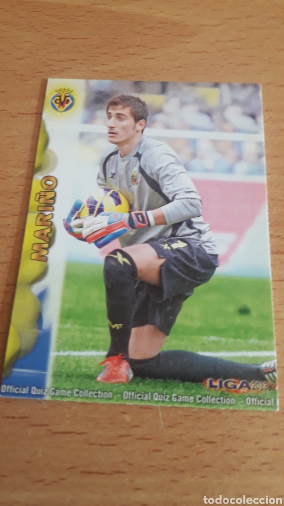 Figurine di Calcio: Mundicromo 2013 1141 Mari&ntilde;o Villarreal fichaje +II