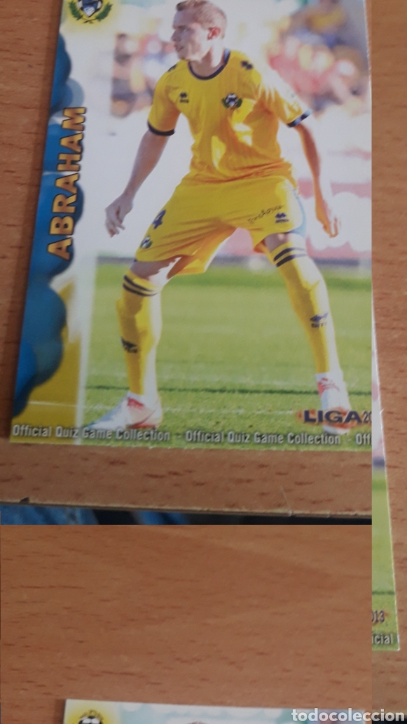 Figurine di Calcio: Mundicromo 2013 1158 Abraham Alcorc&oacute;n fichaje +II