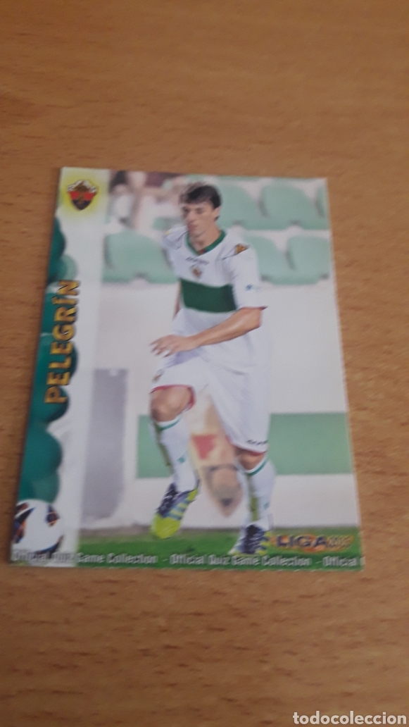 Figurine di Calcio: Mundicromo 2013 1184 Pelegr&iacute;n Elche fichaje +III