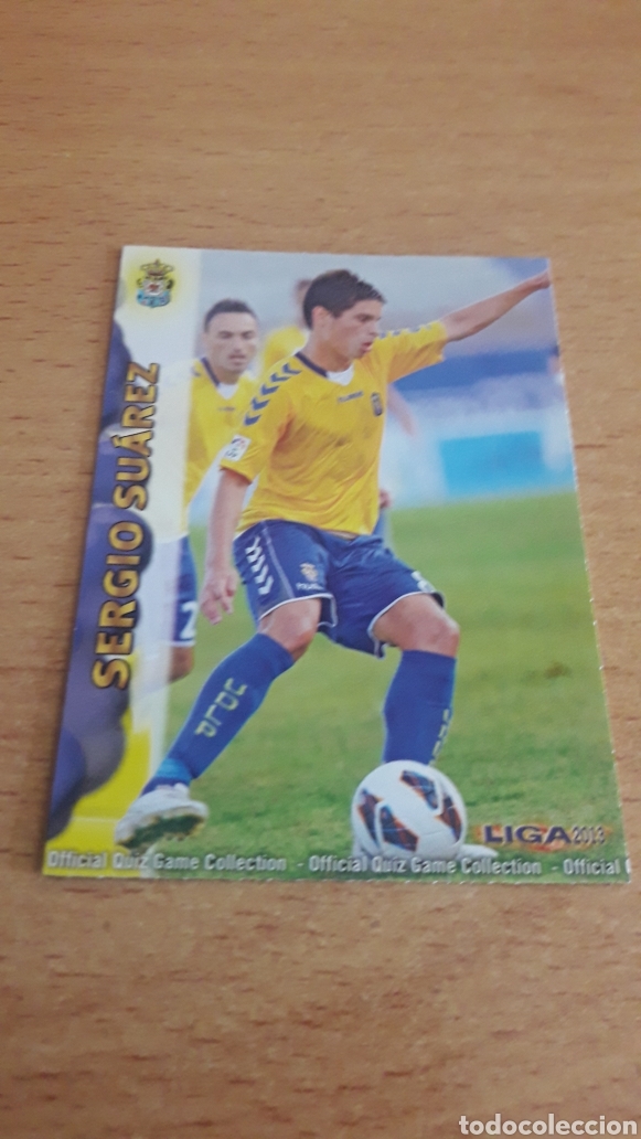 Fu&szlig;ball-Sticker: Mundicromo 2013 1197 Sergio Su&aacute;rez Las Palmas fichaje +III