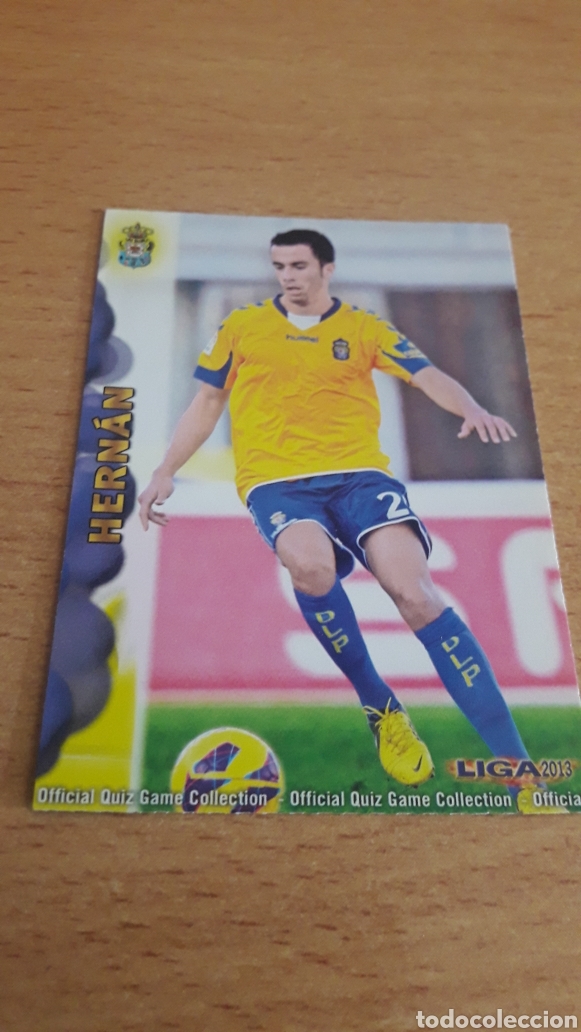 Cromos de Futebol: Mundicromo 2013 1198 Hern&aacute;n Las Palmas fichaje +III