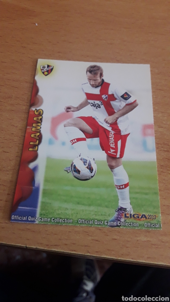 Figurine di Calcio: Mundicromo 2013 1217 Llamas Huesca fichaje +IV