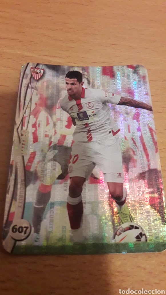 Figurine di Calcio: Mundicromo 2015 607 Vitolo Sevilla top fondo security