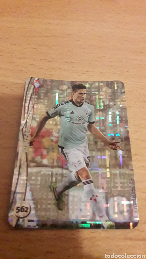 Cromos de F&uacute;tbol: Mundicromo 2015 562 Fontas Celta de Vigo top fondo tetris
