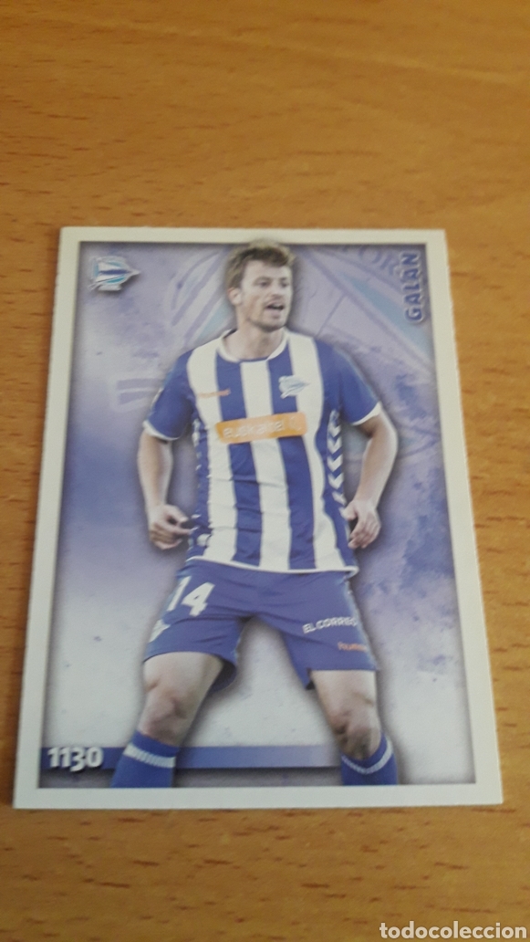 Fu&szlig;ball-Sticker: Mundicromo 2015 1130 Gal&aacute;n Alav&eacute;s fichaje UH II