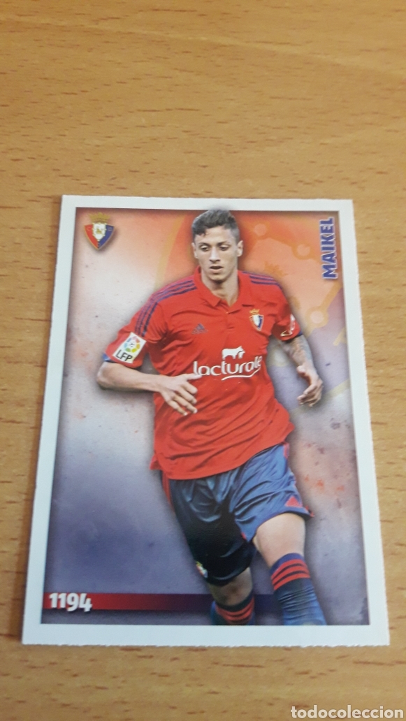 Fu&szlig;ball-Sticker: Mundicromo 2015 1194 Maikel Osasuna fichaje UH III