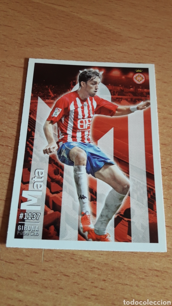 Cromos de F&uacute;tbol: Mundicromo 2016 1137 Mata Girona fichaje