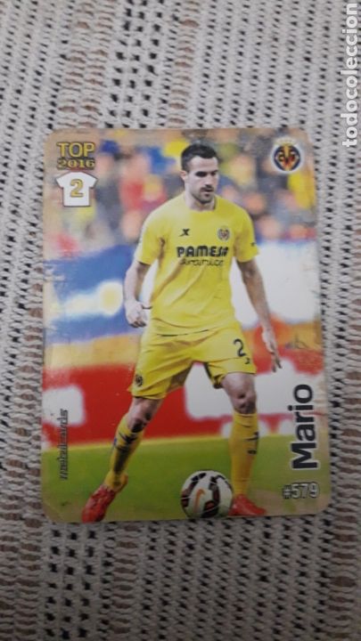 Fu&szlig;ball-Sticker: Mundicromo 2016 579 Mario Villarreal top mate