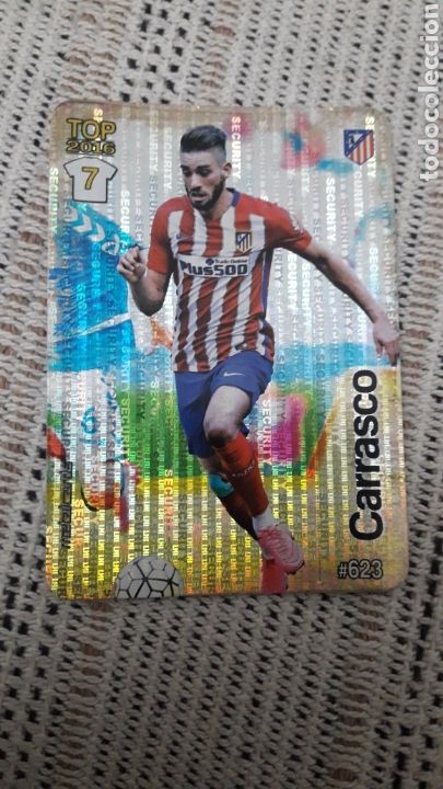 Fu&szlig;ball-Sticker: Mundicromo 2016 623 Carrasco Atl&eacute;tico de Madrid top security