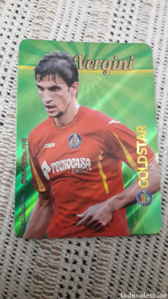 Cromos de Futebol: Mundicromo 2016 goldstar Vergini Getafe rayas diagonales