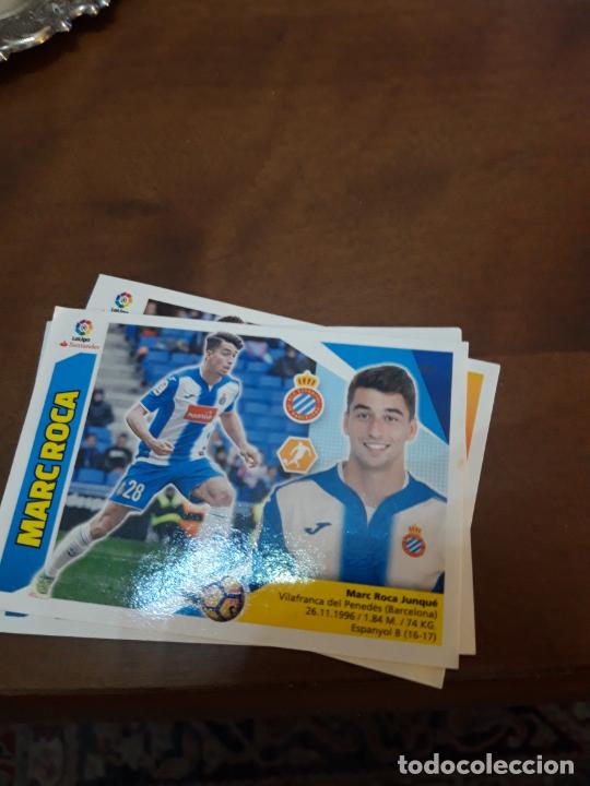 Cromos de f&uacute;tbol: Roca espa&ntilde;ol este 2017 2018 17 18 sin pegar - Foto 1