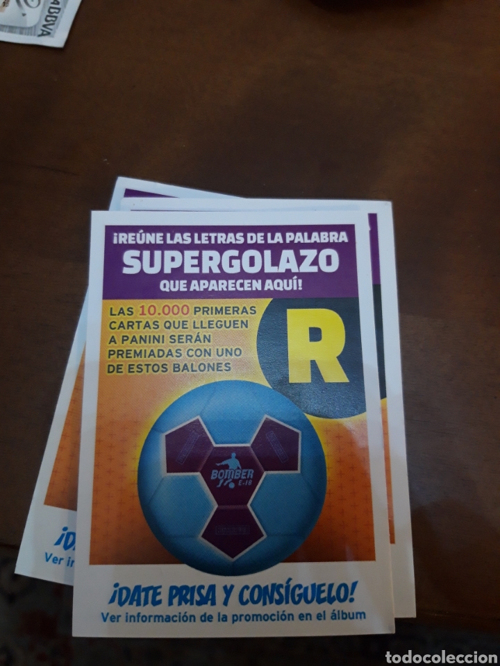 Cartes &agrave; collectionner de Football: R Este 17 18 2017 2018 sin pegar supergolazo