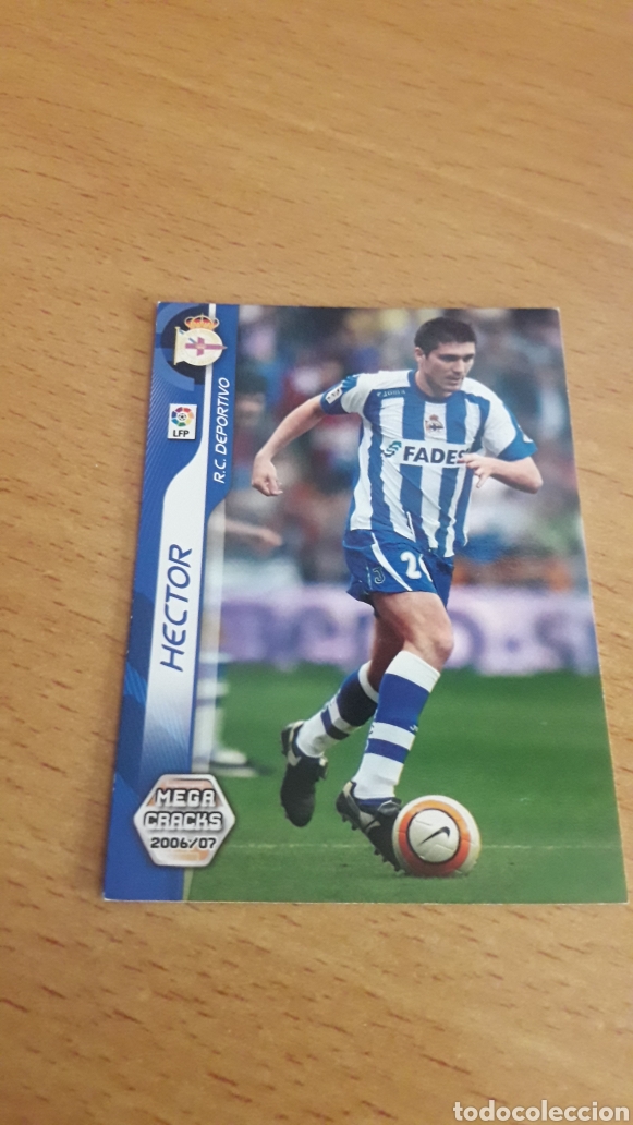 Figurine di Calcio: Panini Megacracks 2006 2007 06 07 94 H&eacute;ctor Deportivo de la Coru&ntilde;a