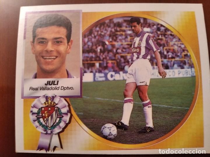 Cromos de f&uacute;tbol: Liga este 1994/95 Juli(baja,nunca pegado)