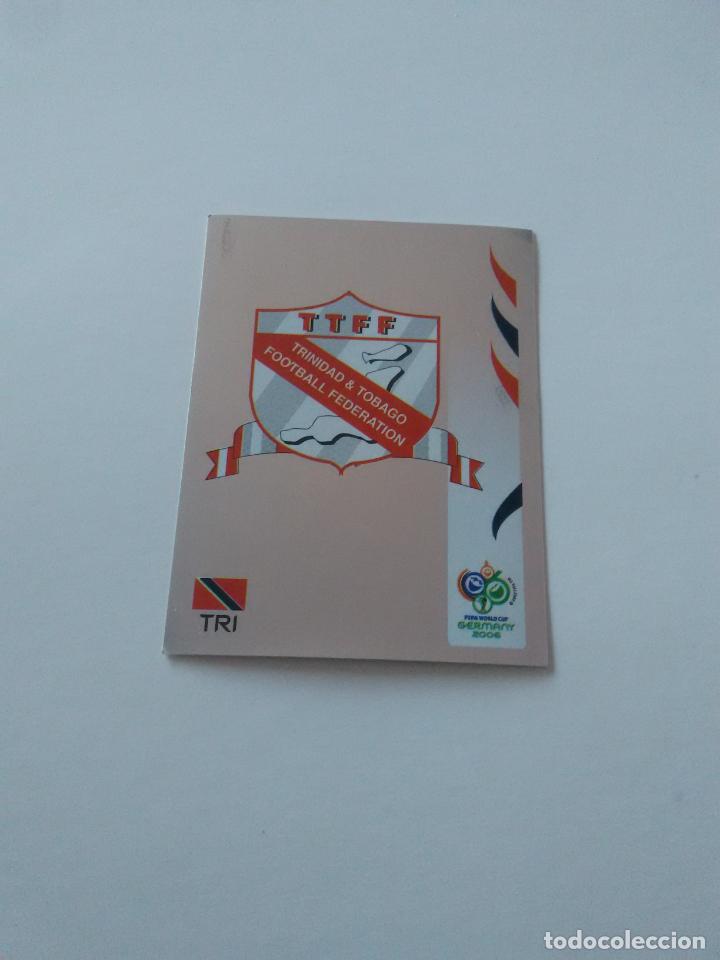 Cromos de F&uacute;tbol: 132 ESCUDO LOGO TRINIDAD Y TOBAGO MUNDIAL ALEMANIA 2006 WORLD CUP 06 CROMO STICKER F&Uacute;TBOL PANINI