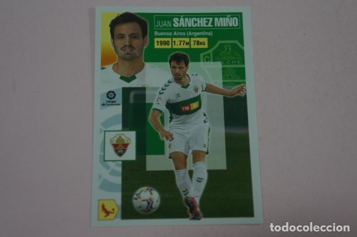 Figurine di Calcio: CROMO DE FUTBOL SANCHEZ MI&Ntilde;O DEL ELCHE C.F. COLOCA SIN PEGAR N&ordm; 5 BIS LIGA ESTE 2020-2021/20-21