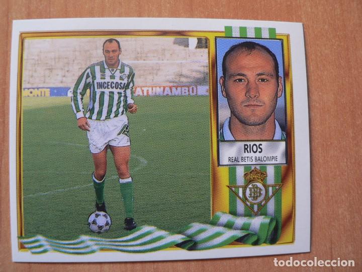 Cromos de f&uacute;tbol: CROMO LIGA ESTE 1995 1996 95 96 NUEVO NUNCA PEGADO RIOS BETIS