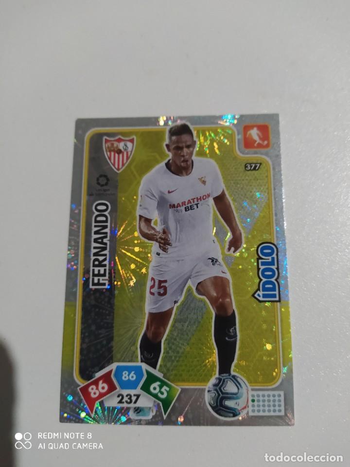 Cromos de f&uacute;tbol: Fernando adrenalyn 19/20 &iacute;dolos - Foto 1
