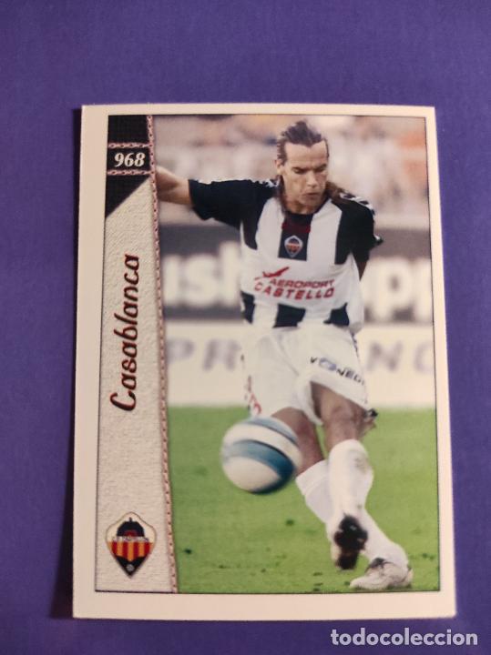 Cromos de Futebol: 968 CASABLANCA CASTELLON MUNDICROMO FICHAS LIGA 2006 2007 06 07