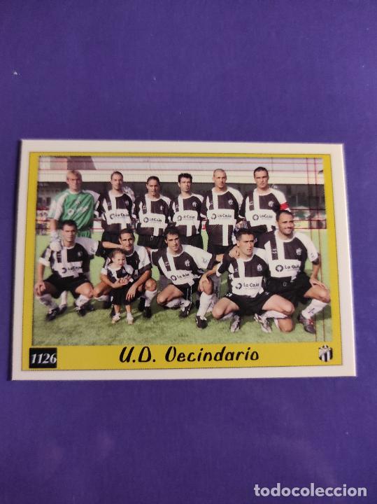 Football Stickers: 1126 ALINEACION VECINDARIO MUNDICROMO FICHAS LIGA 2006 2007 06 07