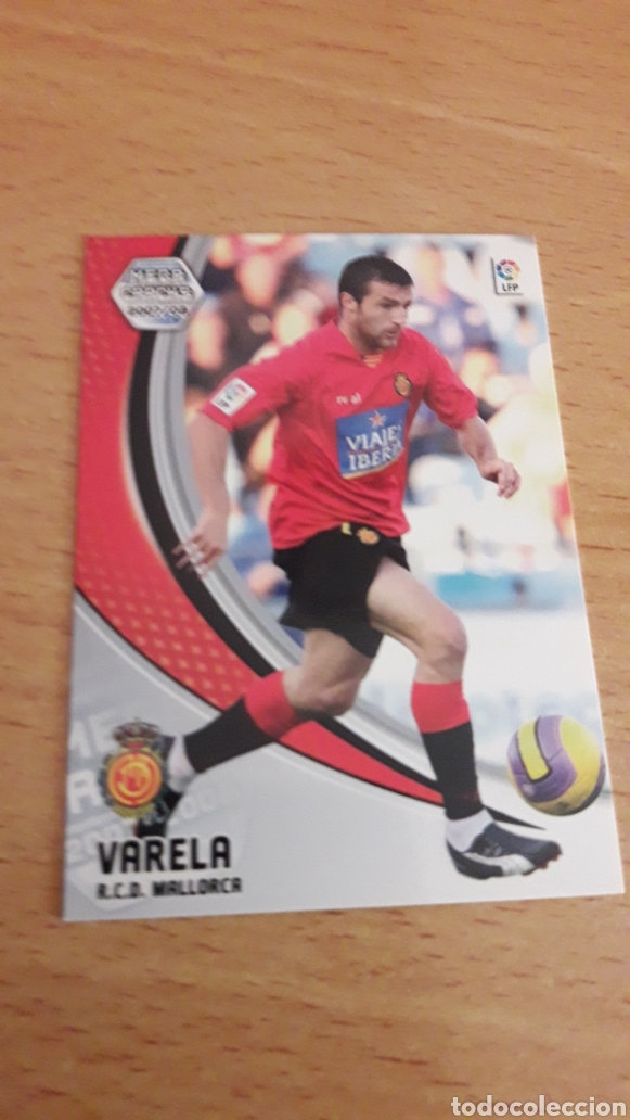 Cromos de Futebol: Panini Megacracks 2007 2008 07 08 185 Varela Mallorca