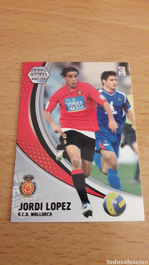 Cromos de F&uacute;tbol: Panini Megacracks 2007 2008 07 08 192 Jordi L&oacute;pez Mallorca