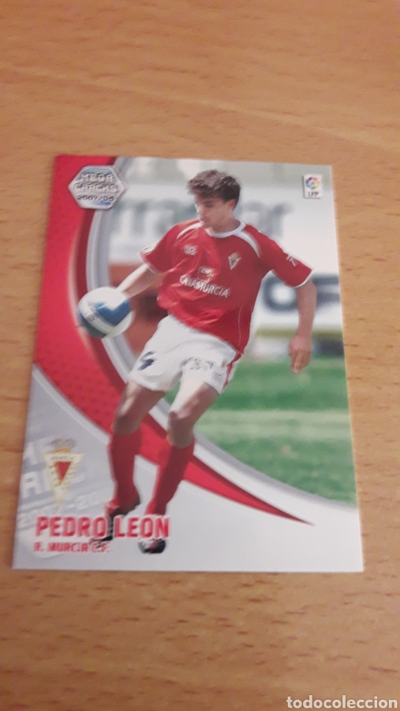 Cromos de Futebol: Panini Megacracks 2007 2008 07 08 211 Pedro Le&oacute;n Real Murcia