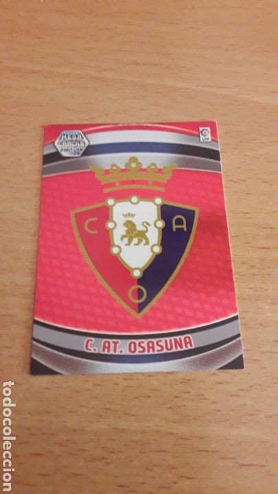 Fu&szlig;ball-Sticker: Panini Megacracks 2007 2008 07 08 217 escudo Osasuna