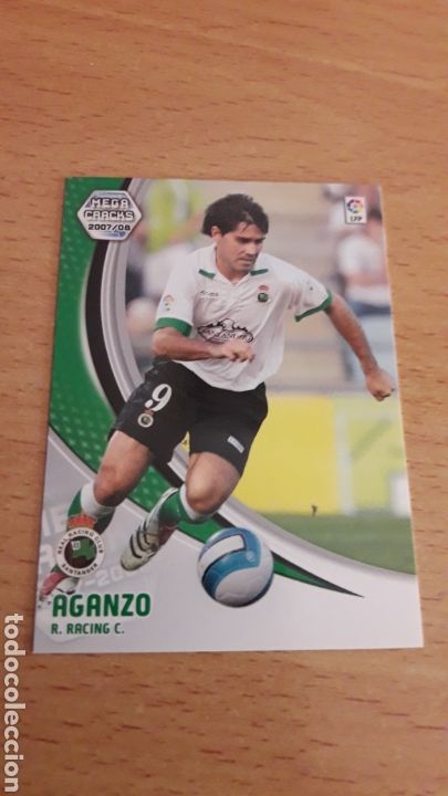 Fu&szlig;ball-Sticker: Panini Megacracks 2007 2008 07 08 249 Aganzo Racing de Santander