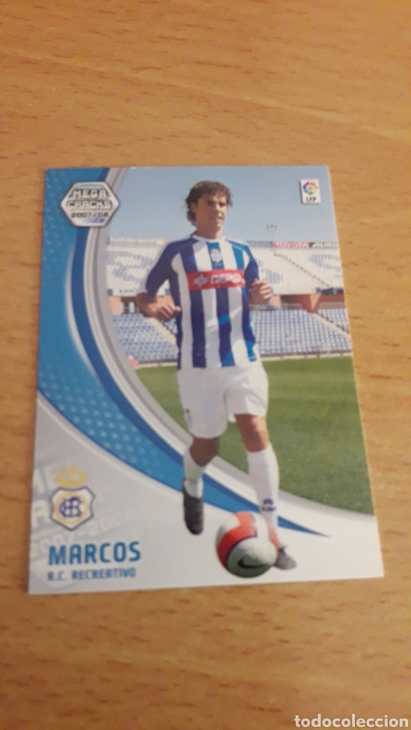 Figurine di Calcio: Panini Megacracks 2007 2008 07 08 267 Marcos Recreativo de Huelva