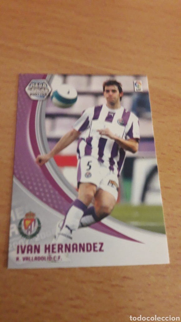 Fu&szlig;ball-Sticker: Panini Megacracks 2007 2008 07 08 318 Iv&aacute;n Hern&aacute;ndez Real Valladolid