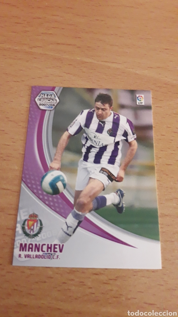 Figurine di Calcio: Panini Megacracks 2007 2008 07 08 324 Manchev Real Valladolid