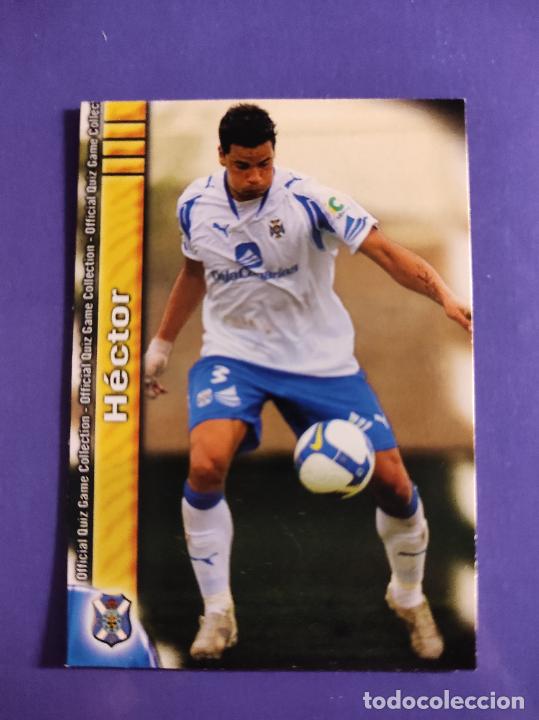 Cromos de F&uacute;tbol: 520 HECTOR TENERIFE MUNDICROMO FICHAS LIGA 2009 2010 09 10