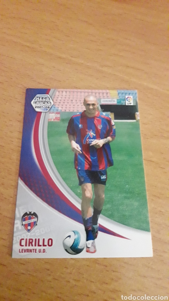 Fu&szlig;ball-Sticker: Panini Megacracks 2007 2008 07 08 449 Cirillo fichaje Levante