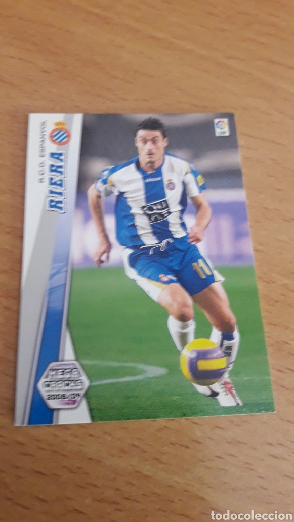 Fu&szlig;ball-Sticker: Panini Megacracks 2008 2009 08 09 122 Riera Espanyol
