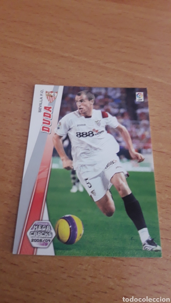 Figurine di Calcio: Panini Megacracks 2008 2009 08 09 280 Duda Sevilla