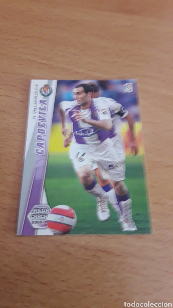 Figurine di Calcio: Panini Megacracks 2008 2009 08 09 336 Capdevila Real Valladolid