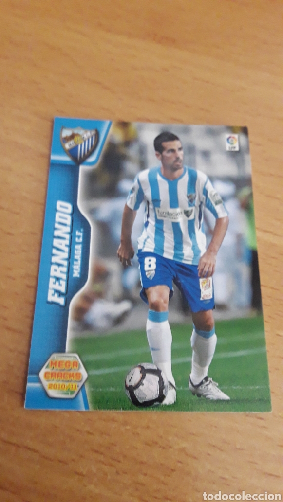 Fu&szlig;ball-Sticker: Panini Megacracks 2010 2011 10 11 192 Fernando M&aacute;laga