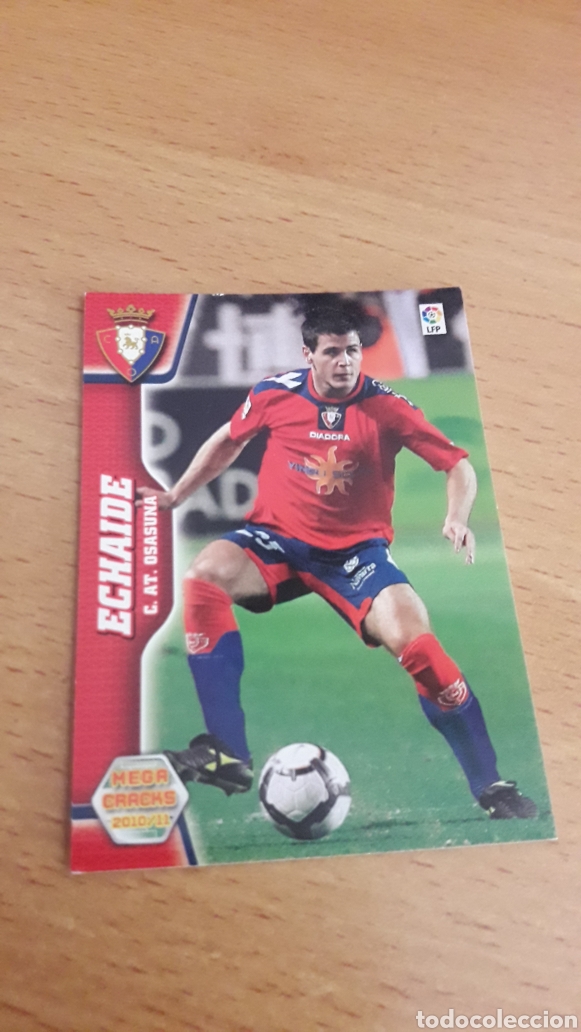 Figurine di Calcio: Panini Megacracks 2010 2011 10 11 219 Echaide Osasuna