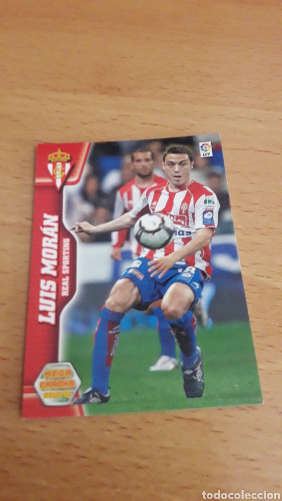 Figurine di Calcio: Panini Megacracks 2010 2011 10 11 301 Luis Mor&aacute;n Sporting de Gij&oacute;n