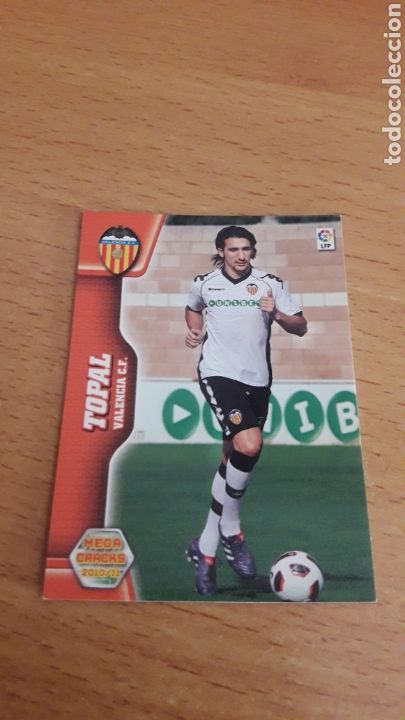 Fu&szlig;ball-Sticker: Panini Megacracks 2010 2011 10 11 319 Topal Valencia
