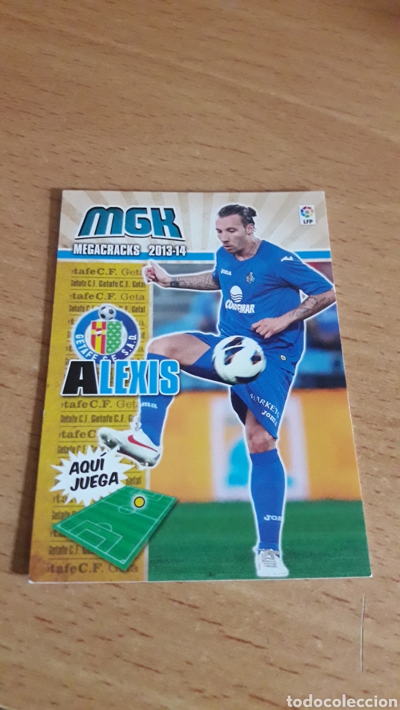 Fu&szlig;ball-Sticker: Panini Megacracks 2013 2014 13 14 149 bis Alexis Getafe