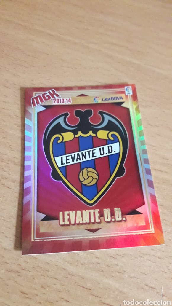 Fu&szlig;ball-Sticker: Panini Megacracks 2013 2014 13 14 181 escudo Levante