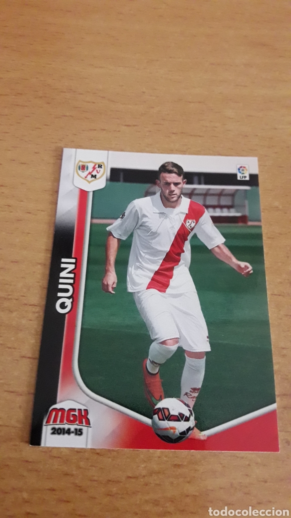 Cromos de F&uacute;tbol: Panini Megacracks 2014 2015 14 15 274 Quini Rayo Vallecano