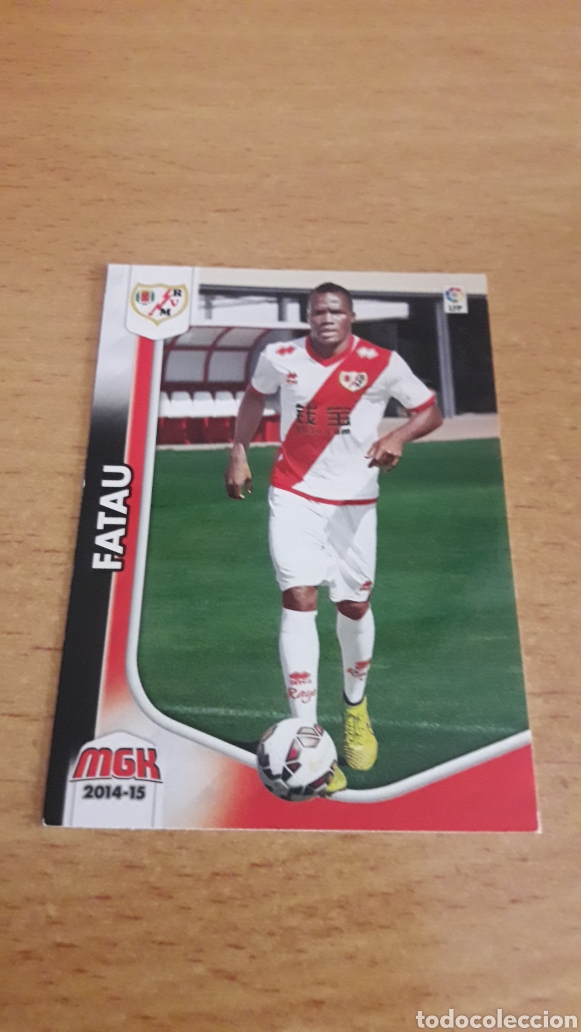 Fu&szlig;ball-Sticker: Panini Megacracks 2014 2015 14 15 279 bis Fatau Rayo Vallecano