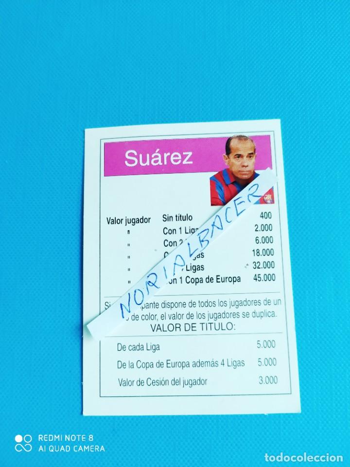 Cromos de f&uacute;tbol: BARCELONA LUIS SUAREZ BALON DE ORO - Foto 1
