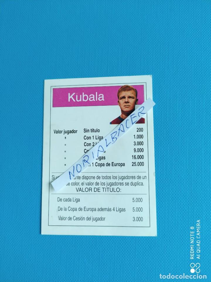 Cromos de f&uacute;tbol: BARCELONA KUBALA - Foto 1