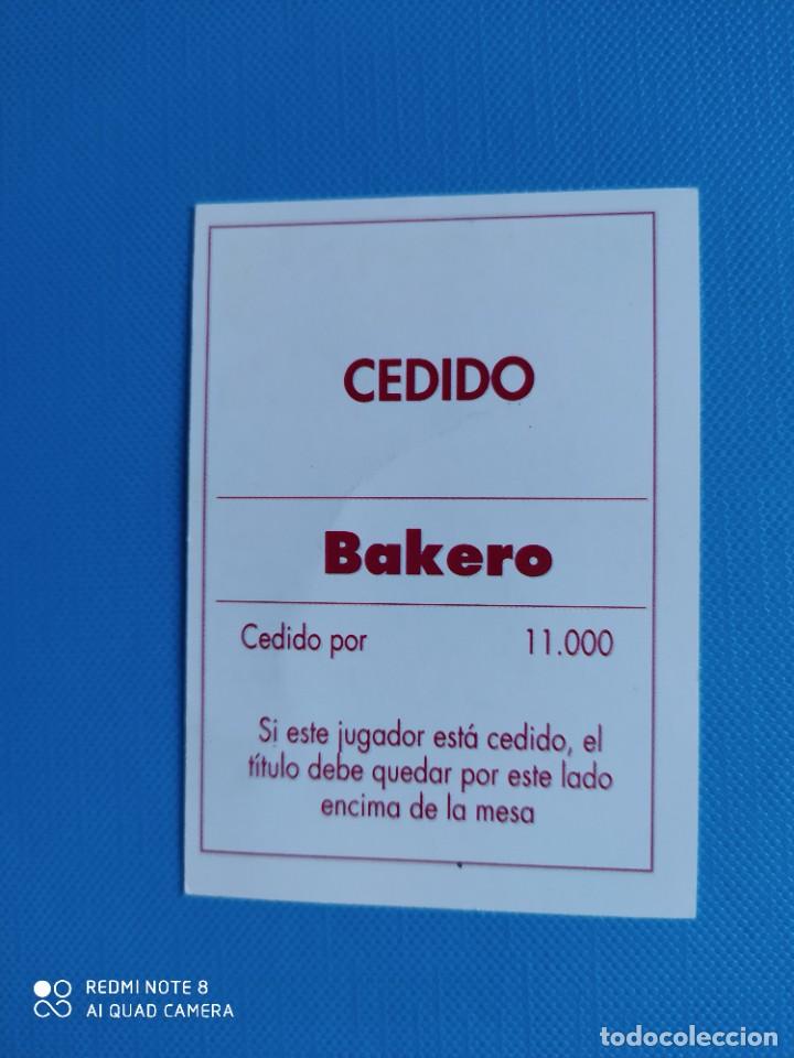 Cromos de f&uacute;tbol: BARCELONA BAKERO - Foto 2