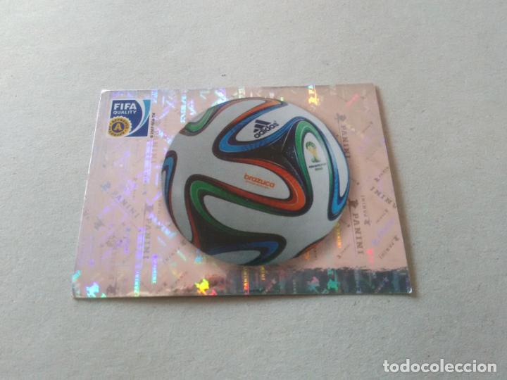 Cromos de f&uacute;tbol: 7 BAL&Oacute;N PELOTA ADIDAS MUNDIAL BRASIL 2014 WORLD CUP 14 CROMO STICKER ESTAMPA FIGURA F&Uacute;TBOL PANINI
