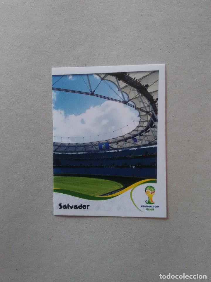 Football Stickers: 29 ESTADIO ARENA FONTE NOVA SALVADOR MUNDIAL BRASIL 2014 WORLD CUP 14 CROMO STICKER F&Uacute;TBOL PANINI